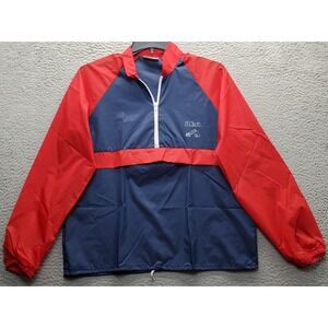 RCA Rain Jacket Mens Large Multicolor Nylon Waterproof Long Sleeve‎ Half Zipper